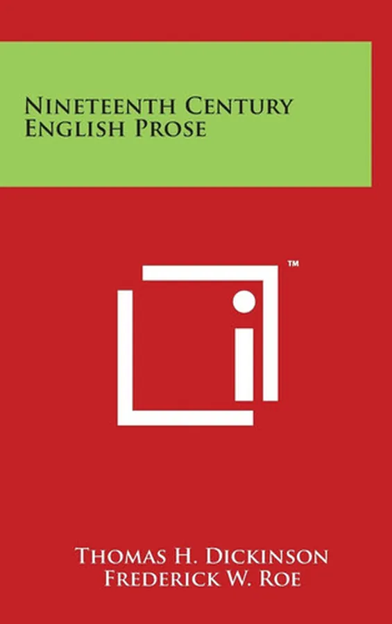 Cover of Nineteenth Century English Prose