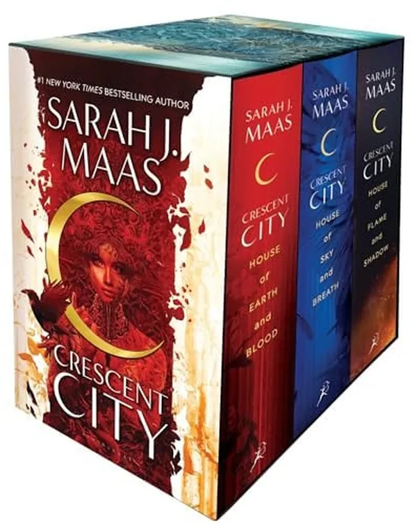 Cover of Crescent City Hardcover Box Set Devour All Three Books in the SENSATIONAL Crescent City Series