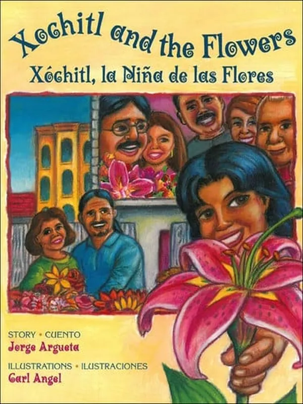 Cover of Xochitl and the Flowers: X%chitl, la Nia de Las Flores