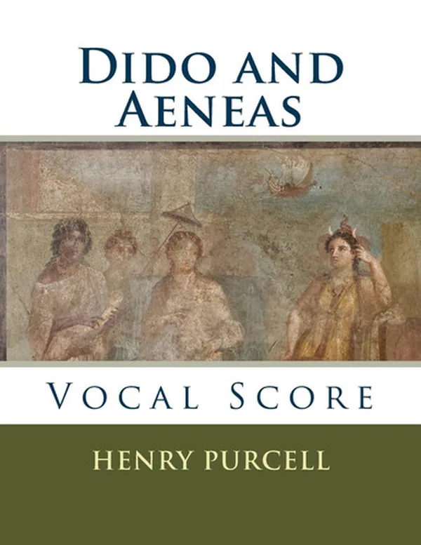 Cover of Dido and Aeneas Vocal Score