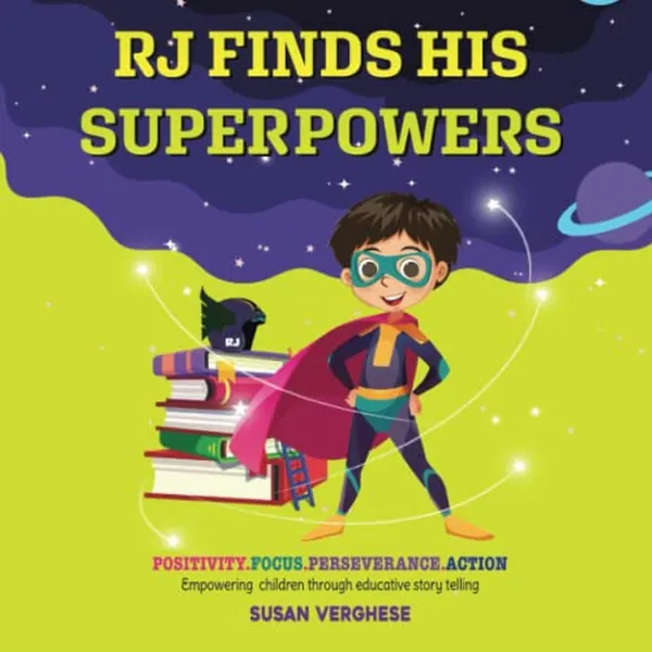 Cover of Rj Finds His Superpowers