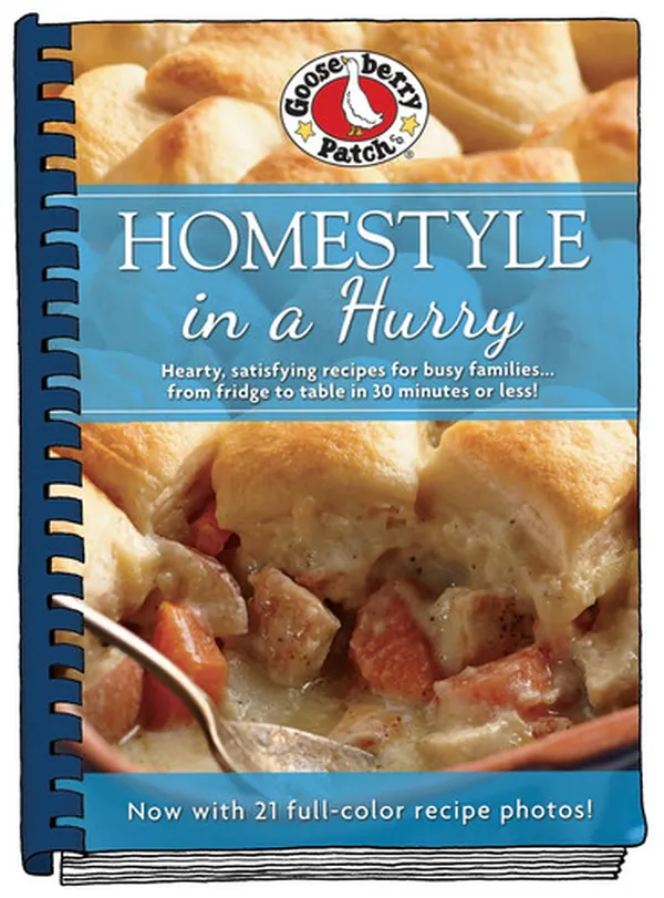Cover of Homestyle in a Hurry Updated with more than 20 mouth-watering photos!