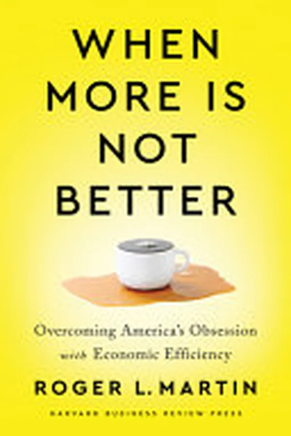 Cover of When More Is Not Better