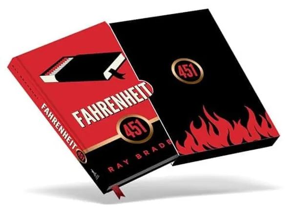 Cover of Fahrenheit 451 (Deluxe Slipcase Edition)