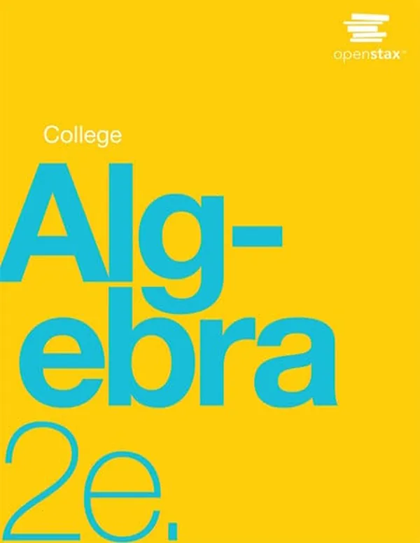 Cover of College Algebra 2e