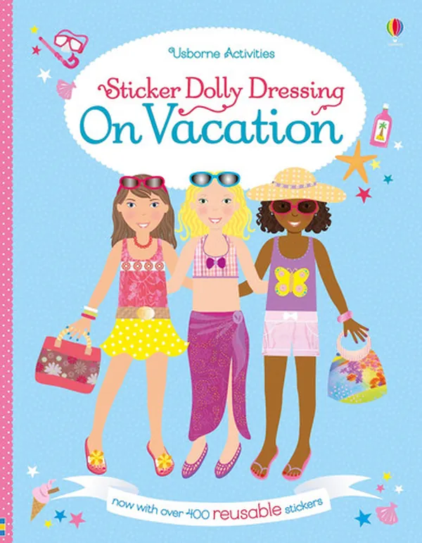Cover of Sticker Dolly Dressing on Vacation