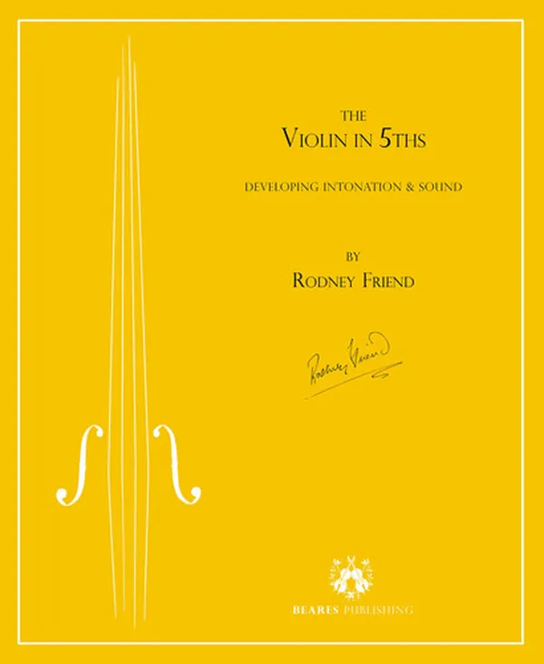 Cover of The Violin in 5ths: Developing intonation and sound