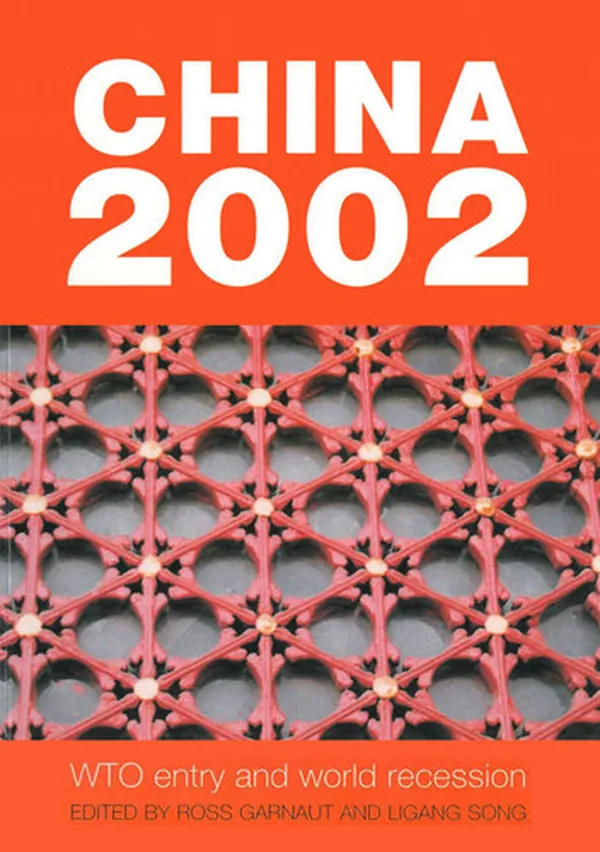 Cover of China 2002 WTO entry and world recession