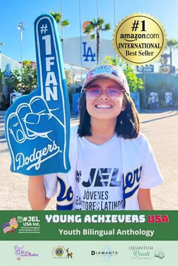 Cover of Young Achievers USA: A Youth Bilingual Anthology written by 40 Young Voices, Inspired by the 12 Techniques of Self-Discovery and Empowerment