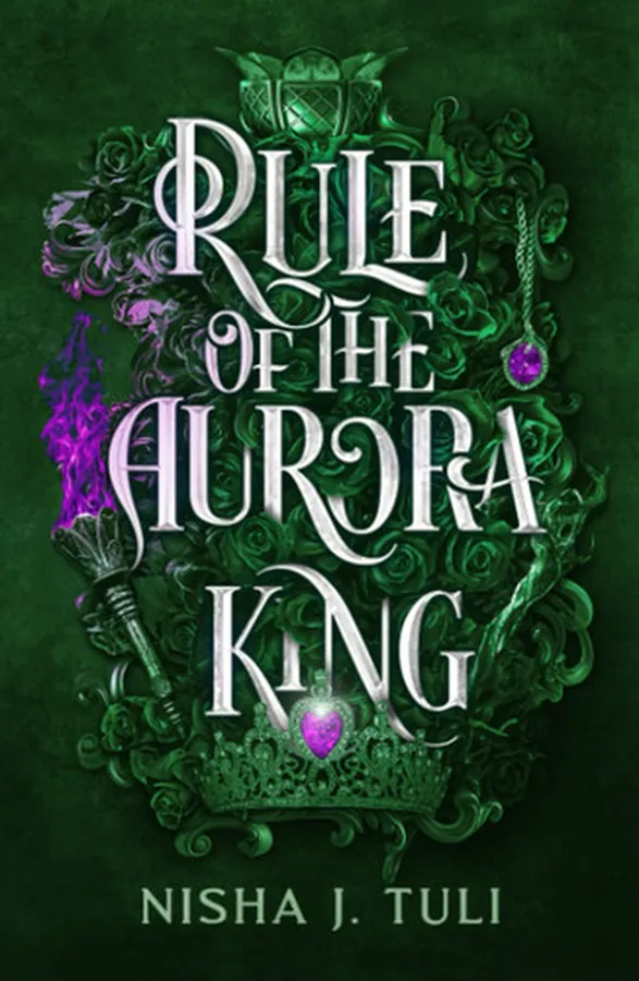 Cover of Rule of the Aurora King: An enemies to lovers fae fantasy romance (Artefacts of Ouranos)
