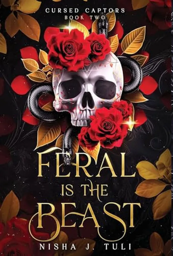 Cover of Feral is the Beast An Immortal Witch and Mortal Man Age Gap Fantasy Romance