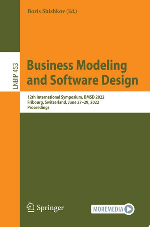 Cover of Business Modeling and Software Design