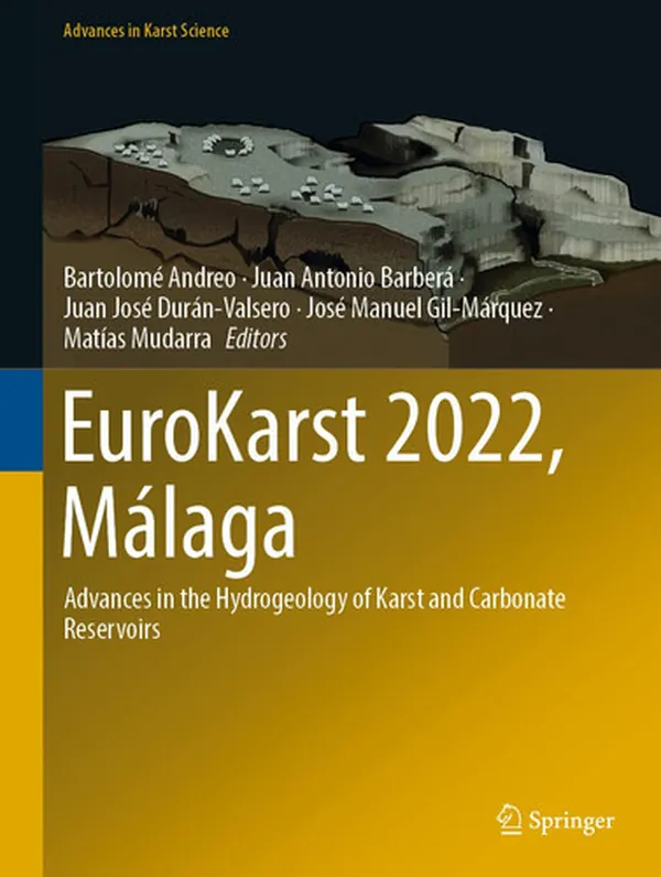 Cover of EuroKarst 2022, Málaga Advances in the Hydrogeology of Karst and Carbonate Reservoirs