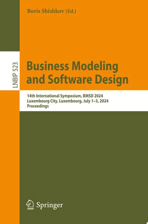Cover of Business Modeling and Software Design