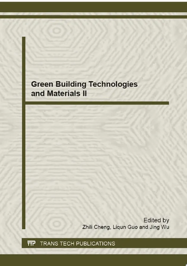 Cover of Green Building Technologies and Materials II
