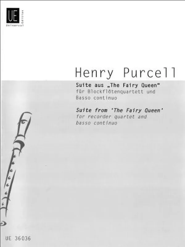 Cover of Suite From ""The Fairy Queen