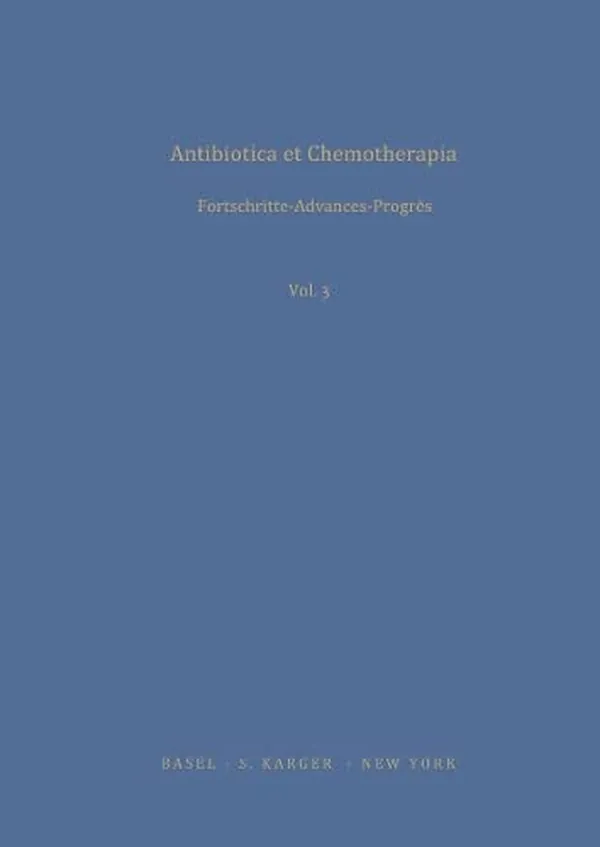 Cover of Antibiotics and Chemotherapy