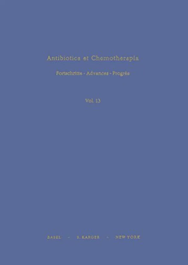 Cover of Antibiotics and Chemotherapy