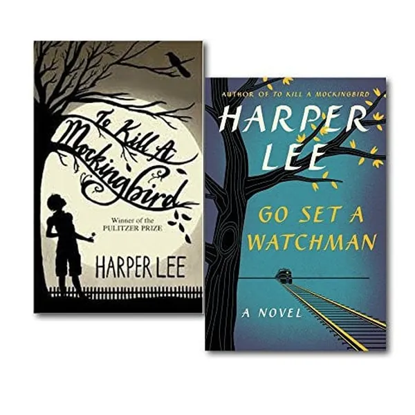 Cover of Harper Lee To Kill A Mockingbird and [Hardcover] Go Set a Watchman 2 Books Collection Set