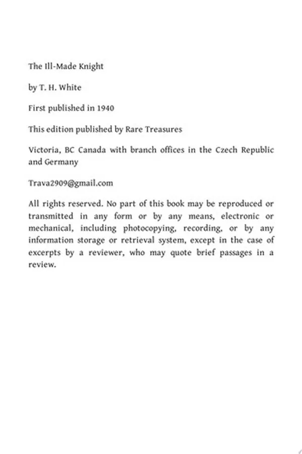 Cover of The Ill-Made Knight