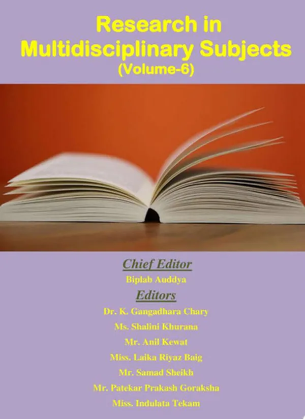 Cover of Research in Multidisciplinary Subjects (Volume-6)