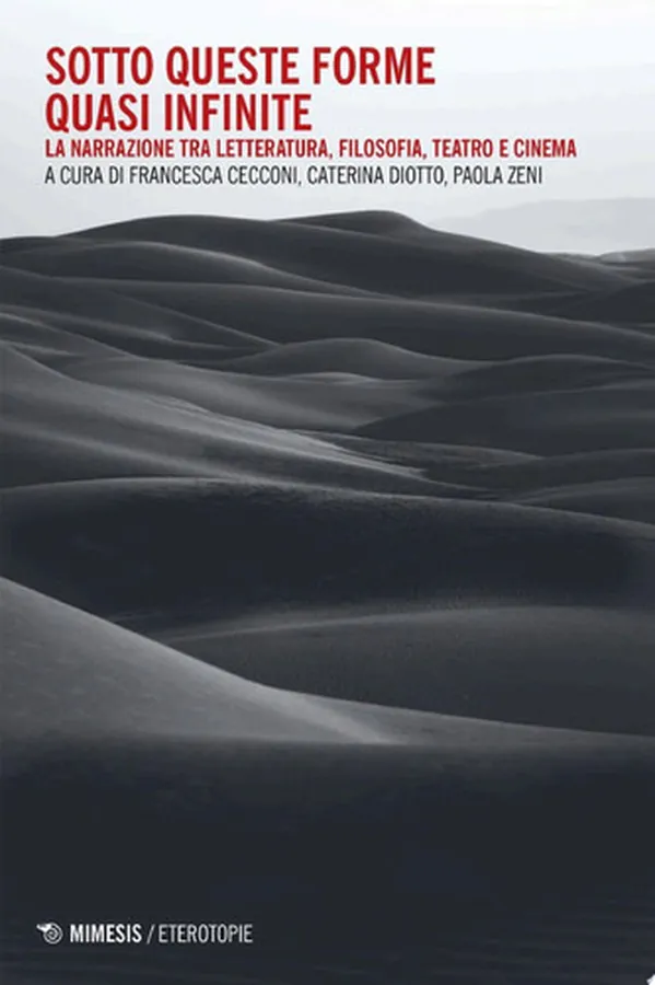 Cover of Sotto queste forme quasi infinite La narrazione tra Letteratura, Filosofia, Teatro e Cinema