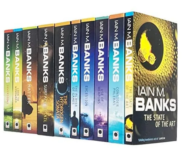 Cover of Iain m banks culture series 10 books collection set