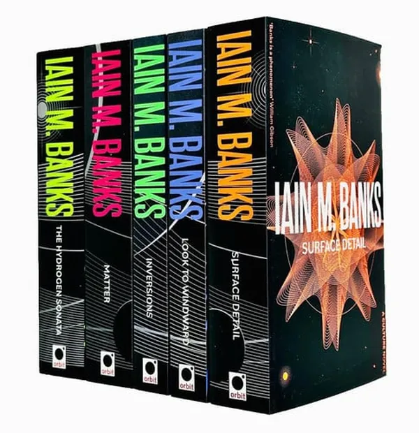 Cover of Culture Series 2 : 5 Books Collection Set By Iain M Banks (Inversions, Look To Windward, Matter, Surface Detail, The Hydrogen Sonata)