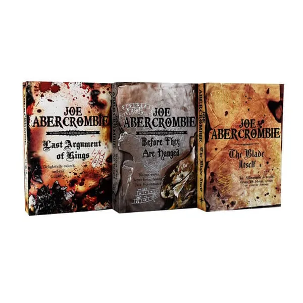 Cover of Joe Abercrombie First Law Series 3 Books Collection Set (The Blade Itself, Before They Are Hanged, Last Argument Of Kings)