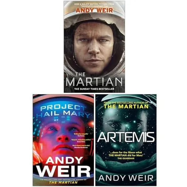 Cover of Project Hail Mary / Artemis/ The Martian