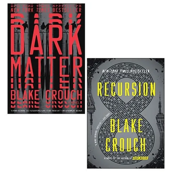 Cover of Blake Crouch 2 Books Collection Set (Dark Matter, Recursion)
