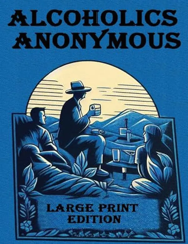Cover of Alcoholics Anonymous Large Print
