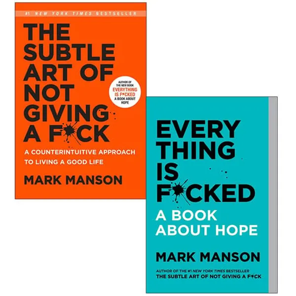 Cover of The Subtle Art of Not Giving a F*ck / Everything Is F*cked