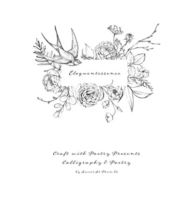 Cover of Eloquentessence Craft with Poetry Presents Calligraphy & Poetry