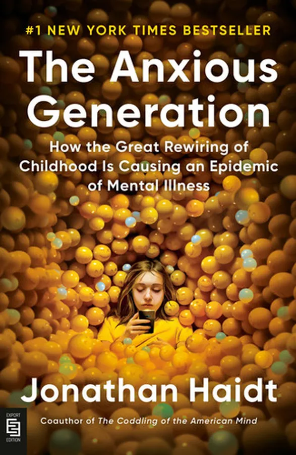 Cover of The Anxious Generation (International Edition)