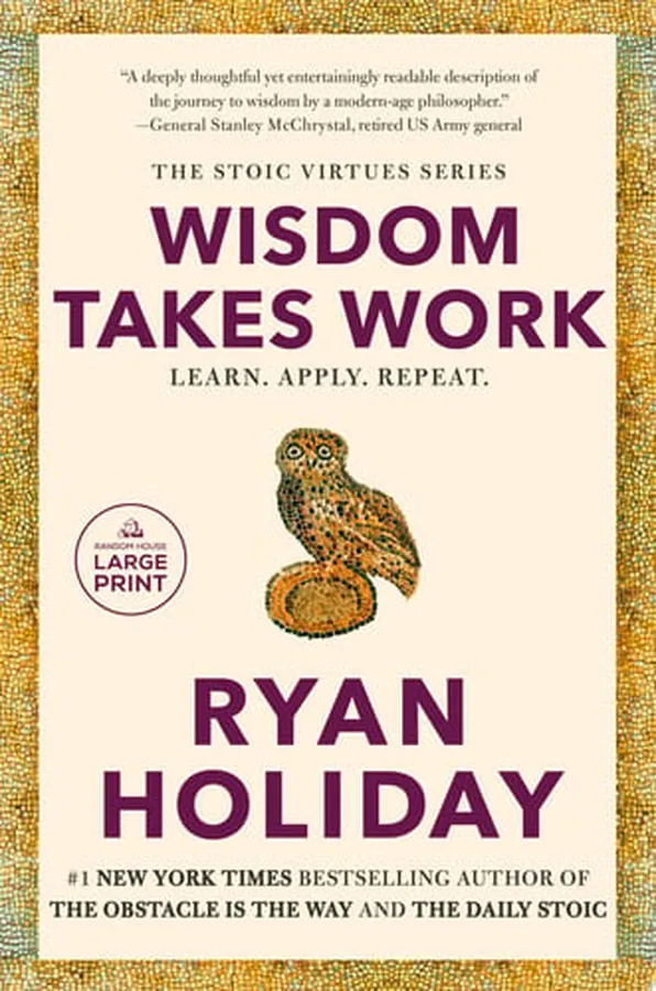 Cover of Wisdom Takes Work Learn. Apply. Repeat.