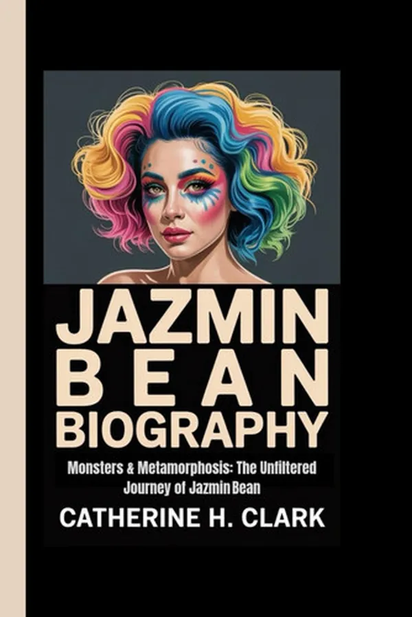 Cover of JAZMIN BEAN BIOGRAPHY: monsters & Metamorphosis: The Unfiltered Journey of Jazmin Bean