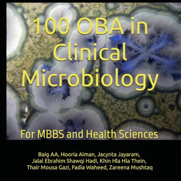 Cover of 100 OBA in Clinical Microbiology: For MBBS and Health Sciences