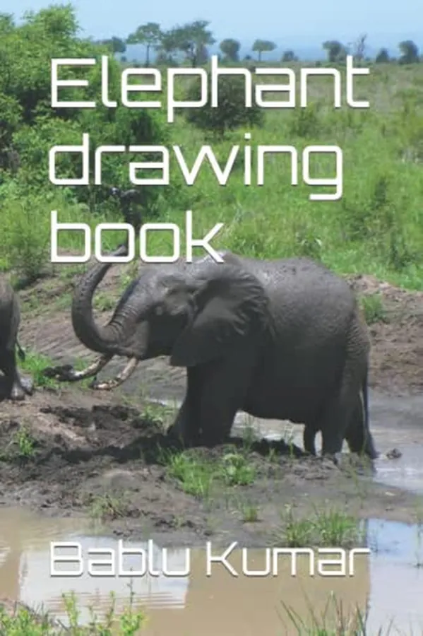 Cover of Elephant drawing book
