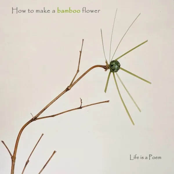 Cover of How to make a bamboo flower