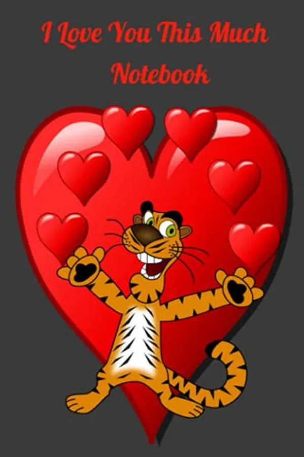 Cover of I Love You This Much Notebook