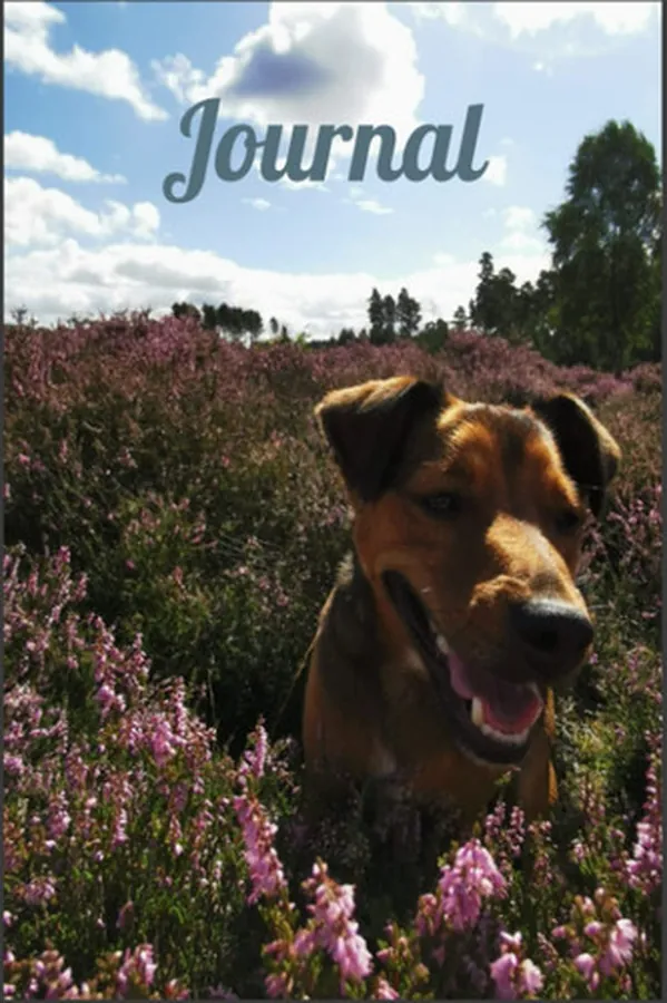 Cover of Dog Journal: Sunny day Dog Journal