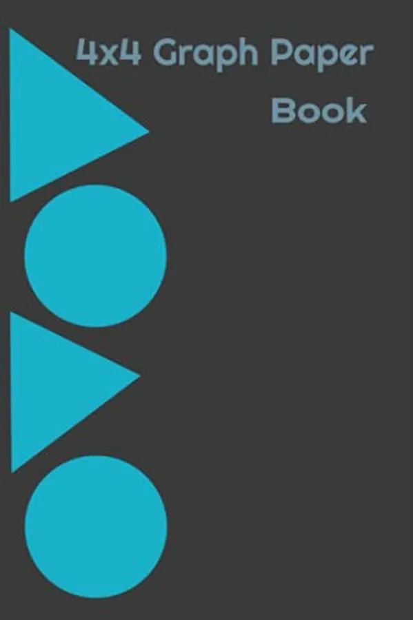 Cover of 4x4 Graph paper: 4x4 Graph paper Book