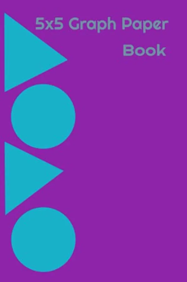 Cover of 5x5 Graph paper: 5x5 Graph Paper Book