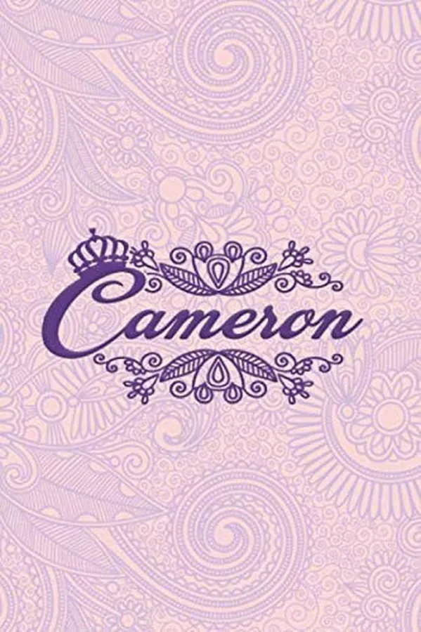 Cover of Cameron- i'm Cameron, nootbook: Ruled 6x9 - 100 pages Ruled writing journal lined. diary. notebook Cameron, a notebook. this notebook for Cameron, ... name of Cameron in the notebook cover.