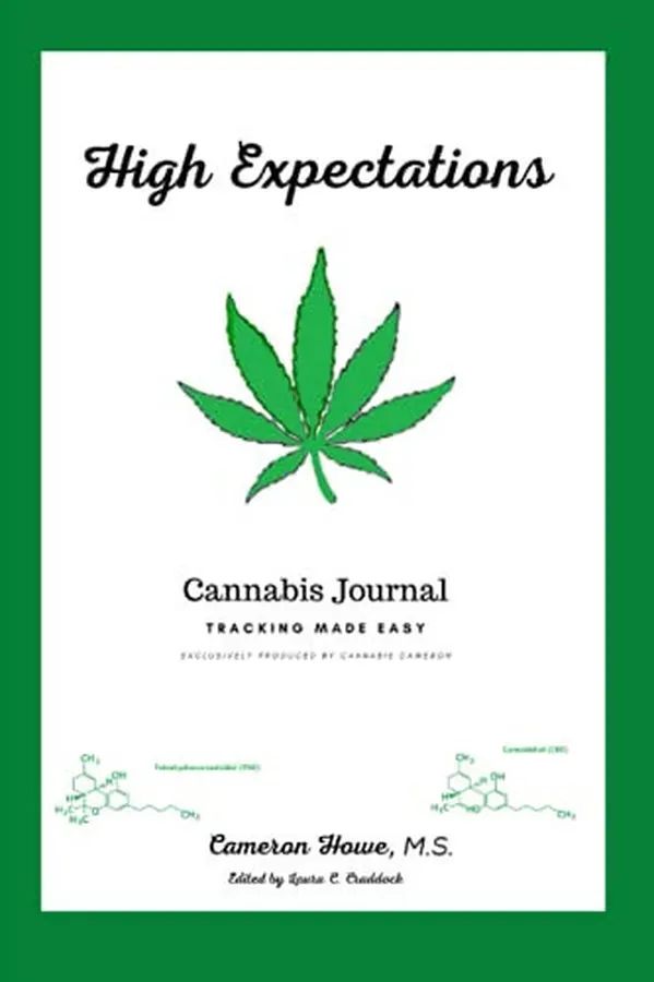 Cover of High Expectations: Cannabis Journal - Tracking Made Easy