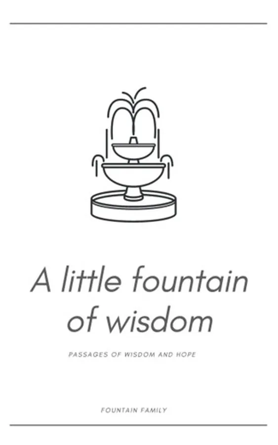 Cover of A Little Fountain of Wisdom