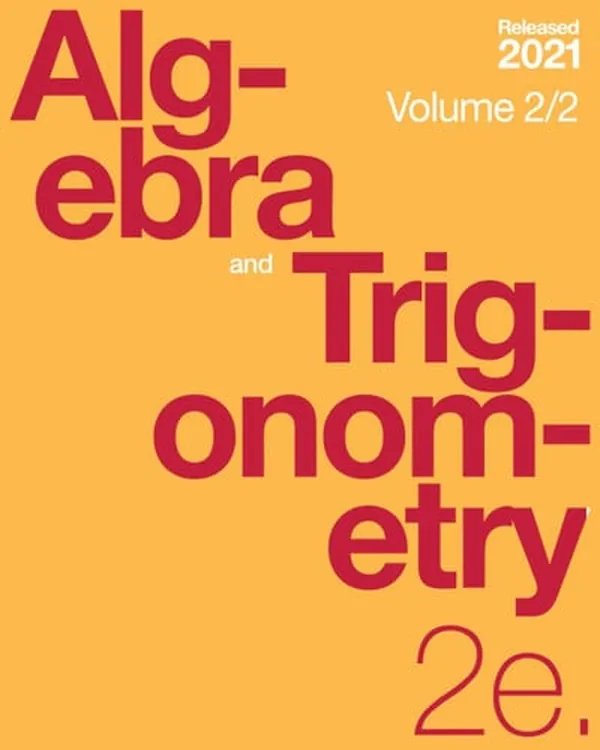 Cover of Algebra and Trigonometry 2e (Volume 2/2)
