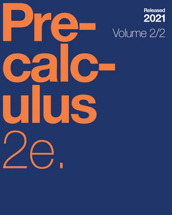 Cover of Precalculus 2e (Volume 2/2)