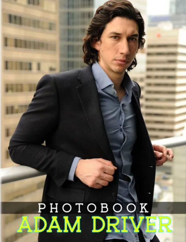 Cover of Adαm Drívєr Photo Book: Photo Album Collection Of A Famous Actor With 40 Images Inside | Gifts For Fans To Decor And Relax